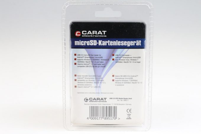 Carat - MicroSD Reader