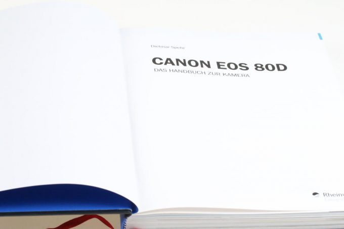 BUCH - CANON EOS 80D / Rheinwerk