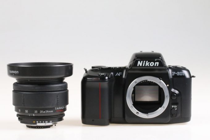 Nikon F-601 SLR-Kamera mit Tamron AF 24-70mm f/3,3-5,6 - #244383,6