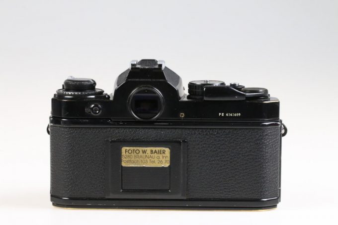 Nikon FE Gehäuse »Schwarz« - #4141659