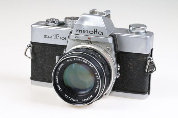 Minolta SR-T 101 mit MC Rokkor-PF 55mm f/1,7 - #2188663