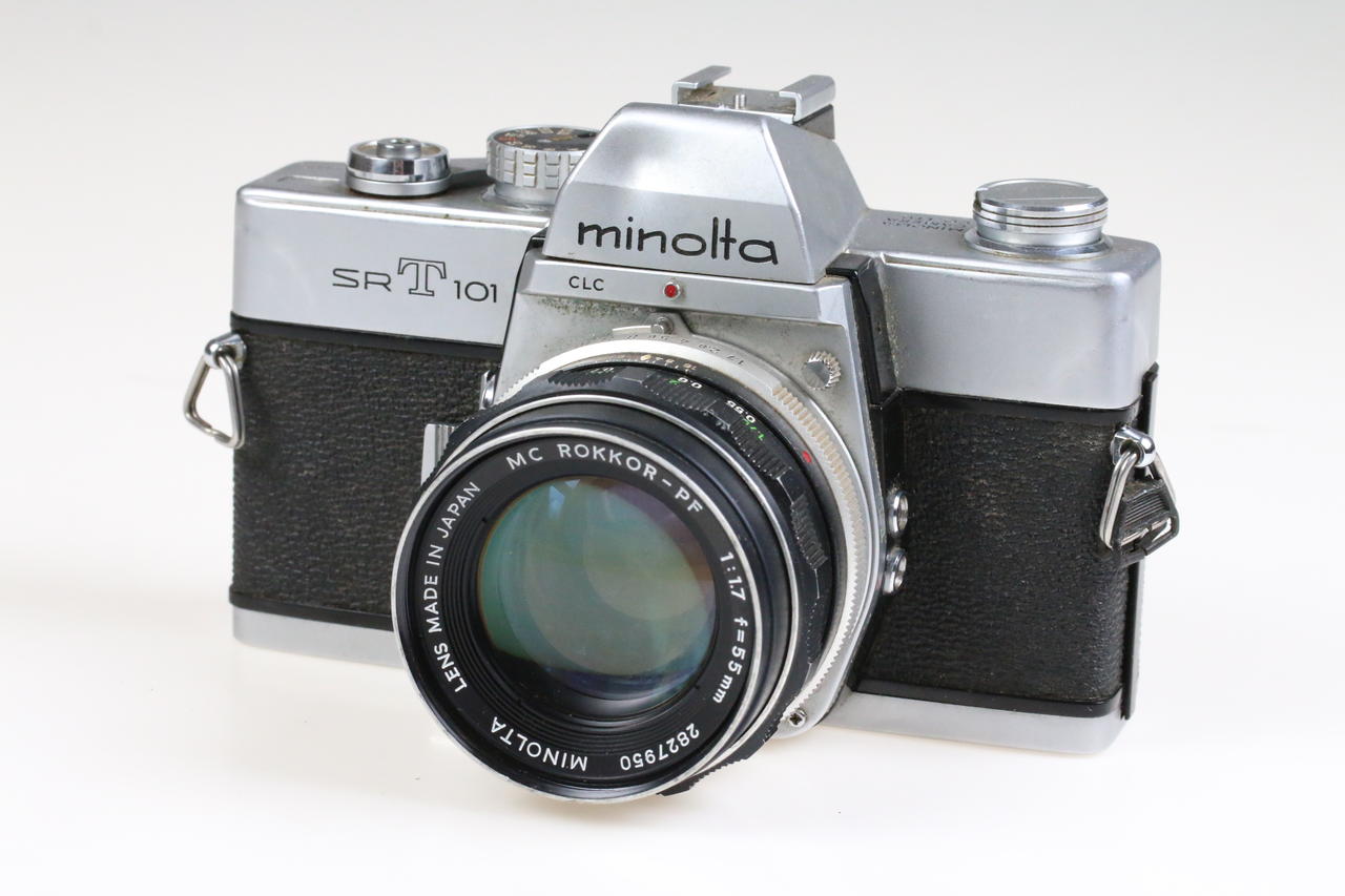 Minolta SR-T 101 mit MC Rokkor-PF 55mm f/1,7 – #2188663 – Foto