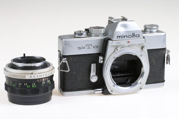 Minolta SR-T 101 mit MC Rokkor-PF 55mm f/1,7 - #2188663