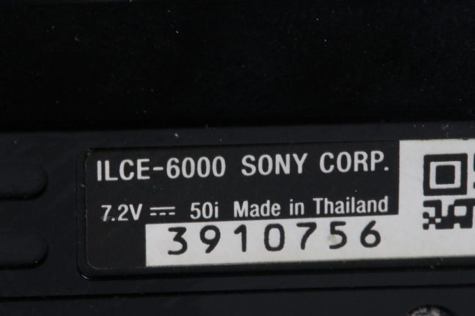 Sony Alpha 6000 mit E PZ 16-50mm f/3,5-5,6 OSS - #3910756