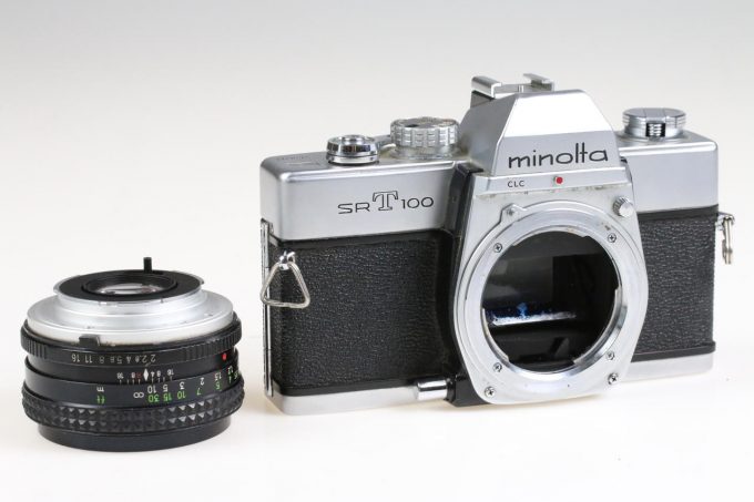 Minolta SR-T 100 Gehäuse mit 45mm f/2,0 - #3120314