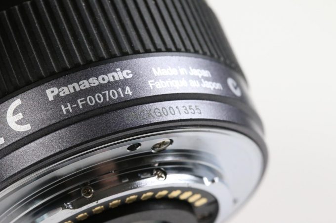Panasonic Lumix G Vario 7-14mm 4,0 ASPH - #001355