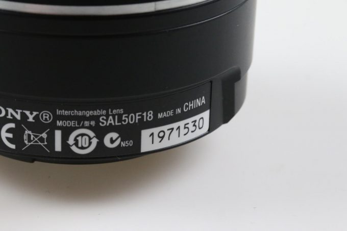 Sony DT 50mm f/1,8 SAM - #1971530