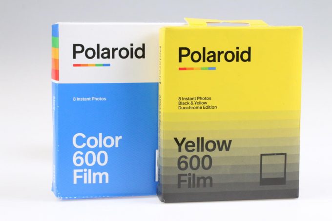 Polaroid 600 Film 1x Color 1x Yellow