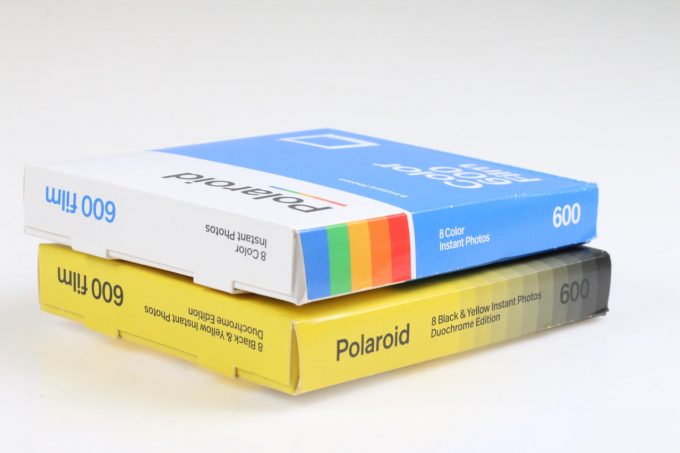 Polaroid 600 Film 1x Color 1x Yellow