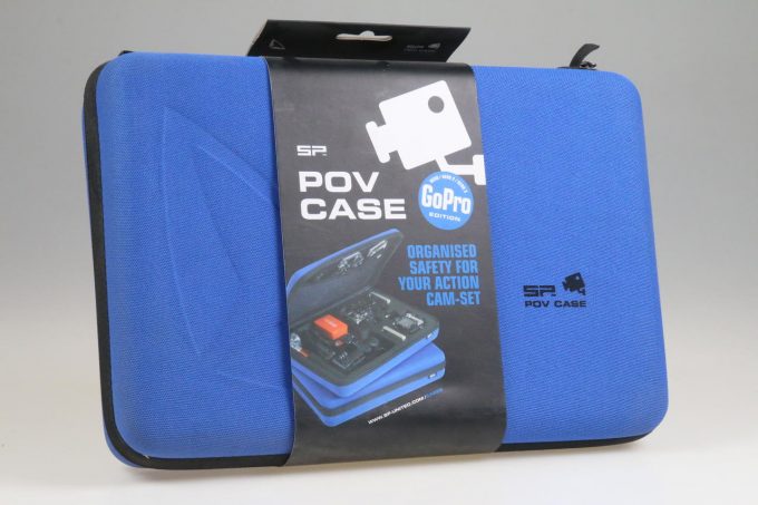 SP POV CASE Hartschalentasche GoPro Edition : blau