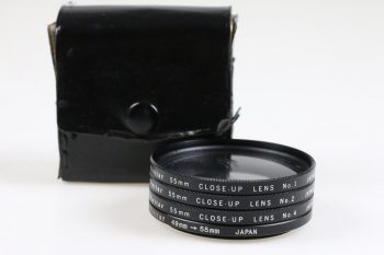 Vivitar Close-Up Filterset No. 1, 2, 4 - 55mm
