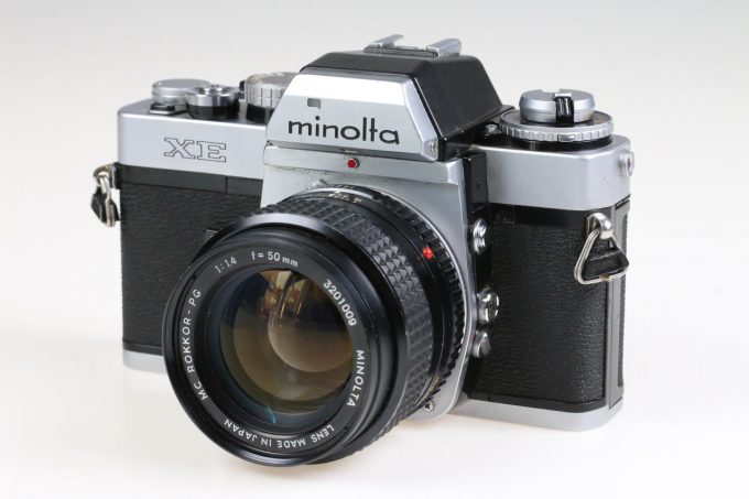 Minolta XE mit MC 50mm f/1,4 Rokkor PK - #1004109