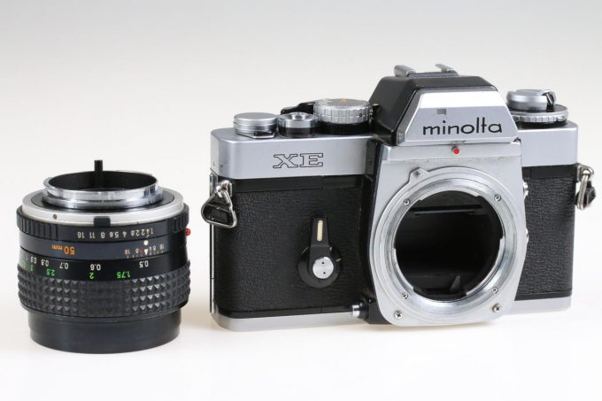 Minolta XE mit MC 50mm f/1,4 Rokkor PK - #1004109