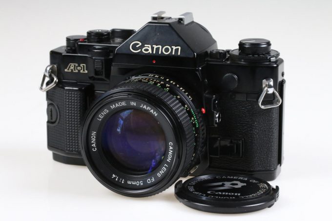 Canon A-1 mit FD 50mm f/1,4 - #1256960