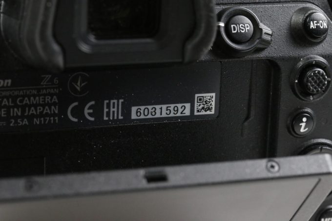 Nikon Z 6 Gehäuse - #6031592