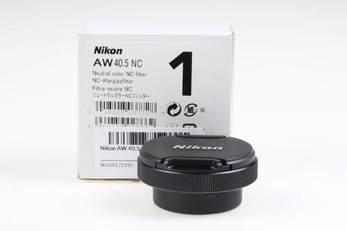 Nikon AW 40,5 NC Klarglasfilter