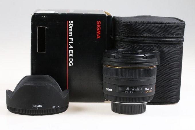 Sigma 50mm f/1,4 EX DG HSM für Nikon F (AF FX) - #10828350