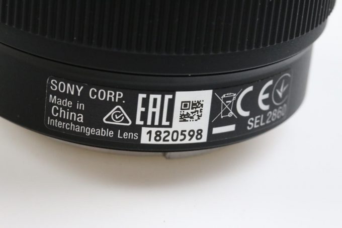 Sony FE 28-60mm f/4,0-5,6 - #1820598