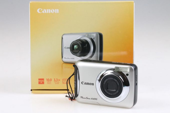 Canon PowerShot A495 Digitalkamera - #013060000518