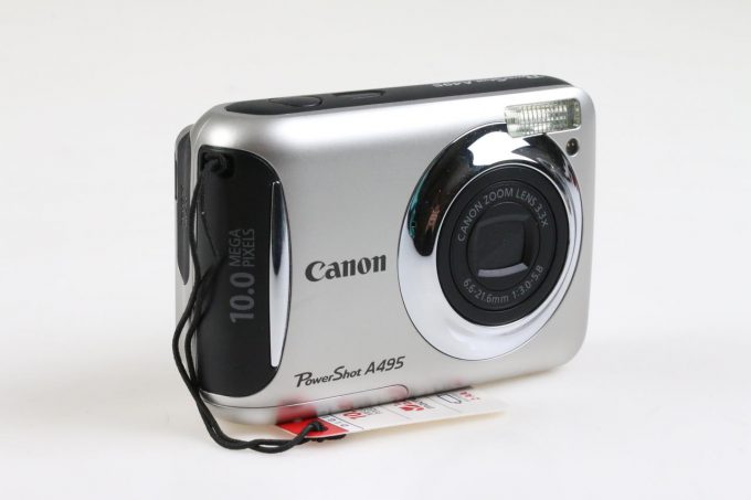 Canon PowerShot A495 Digitalkamera Silber - #923060000116