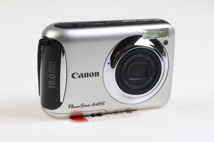 Canon PowerShot A495 Digitalkamera Silber - #013060000515