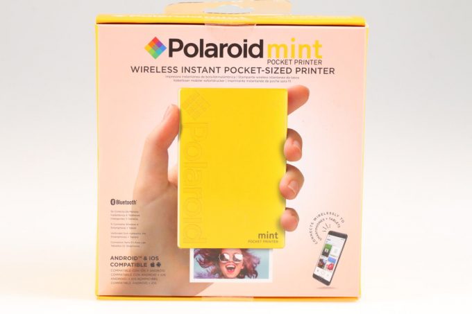 Polaroid Mint Instant Pocket Printer gelb