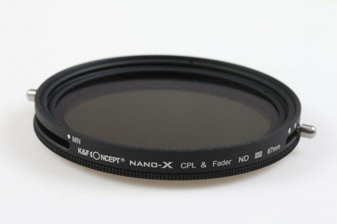 K&F Concept Nano-X CPL & Fader ND 67mm HD