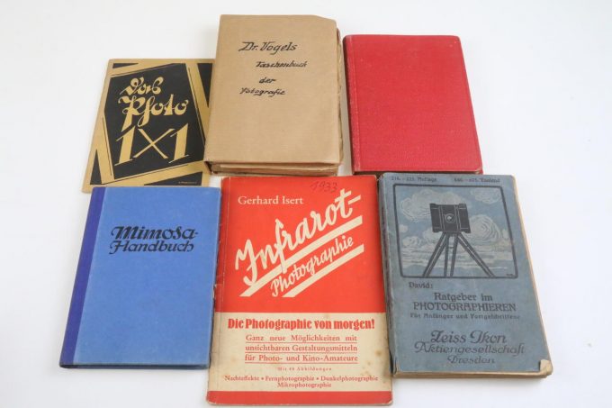 Konvolut Bücher - Fotografie Technik ALT (13 Stück)