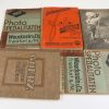 Konvolut - div. Alte Fotokataloge (7 Stück)