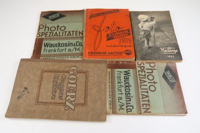 Konvolut - div. Alte Fotokataloge (7 Stück) - Image 2