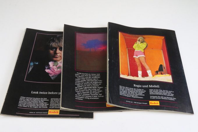 Konvolut - Retina - Kodak Revue Magazin (3 Stück)
