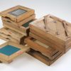 Konvolut diverse Holzrahmen und Belichtungskassetten