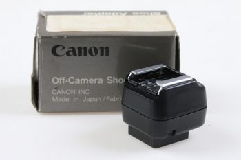 Canon Off-Camera Shoe Adapter