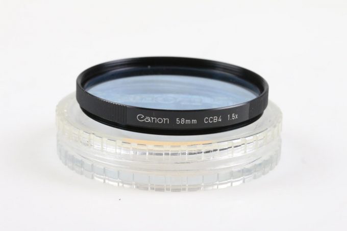 Canon Blaufilter CCB4 1,5x - 58mm
