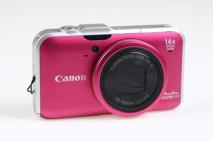 Canon PowerShot SX 230 HS Pink - #223050001993