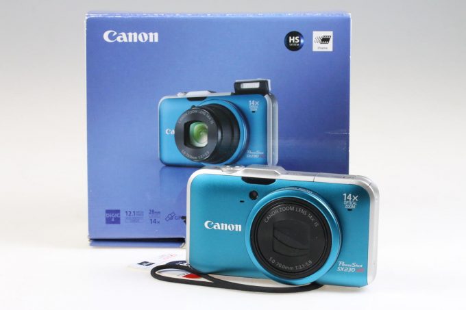 Canon PowerShot SX 230 HS Blau - #223050001280