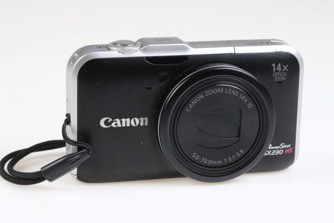 Canon PowerShot SX 230 HS Schwarz - #283053005111