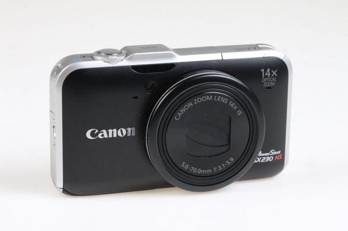 Canon PowerShot SX 230 HS Schwarz - #273032012117