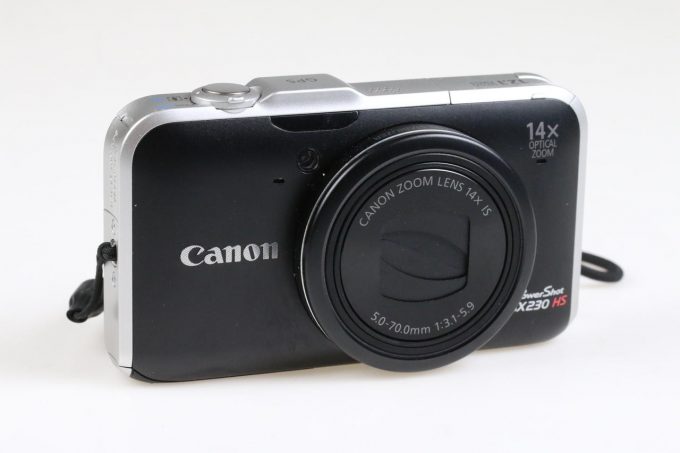 Canon PowerShot SX 230 HS Schwarz - #273032012115