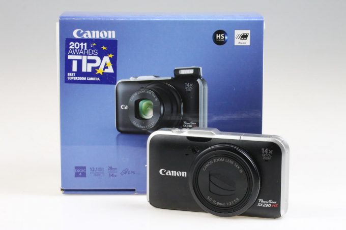 Canon PowerShot SX 230 HS Schwarz - #293034004575