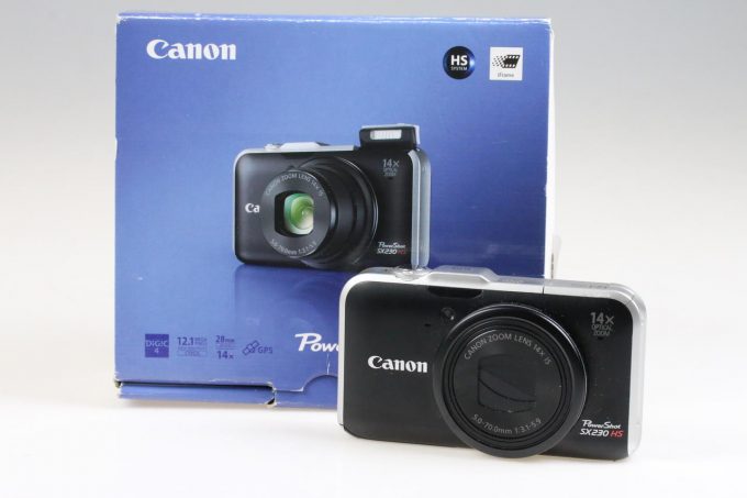 Canon PowerShot SX 230 HS Schwarz - #223050002161