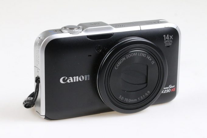 Canon PowerShot SX 230 HS Schwarz - #223050002160