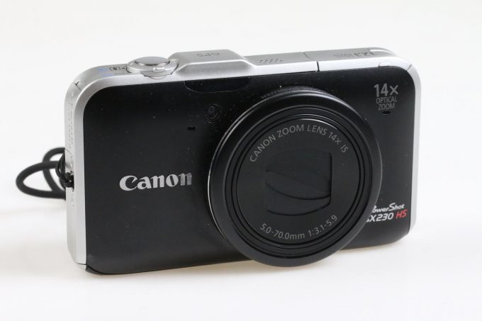 Canon PowerShot SX 230 HS Schwarz - #283053005115