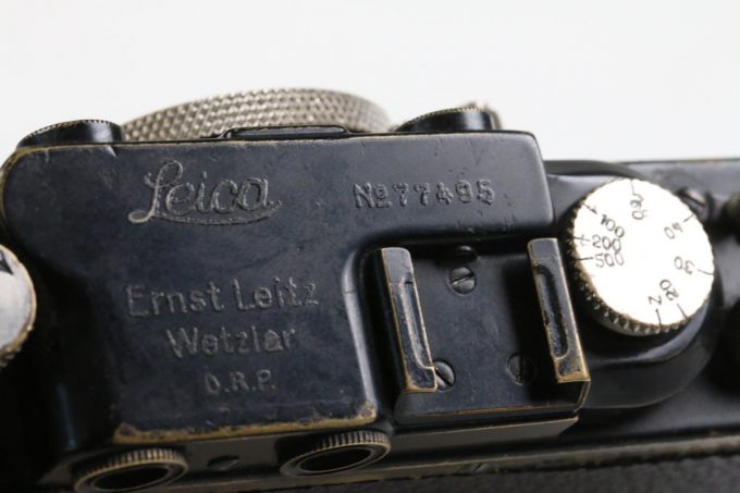 Leica II mit Nickel Elmar 5cm f/3,5 / BJ 32 - #77495