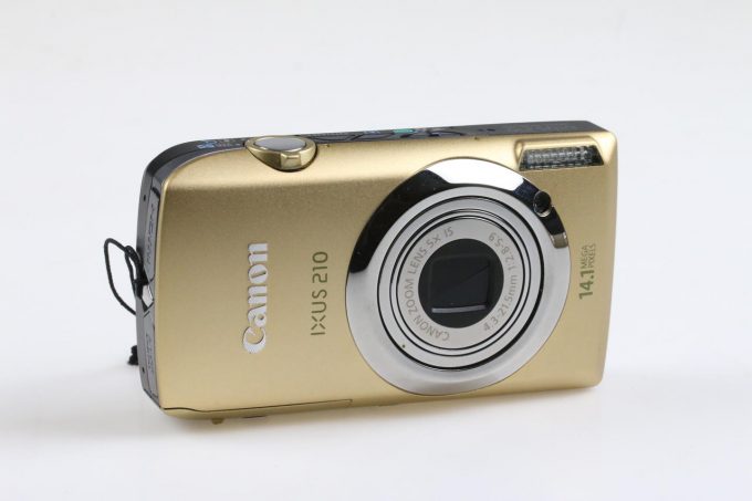 Canon Ixus 210 Digitalkamera Gold - #013010000226