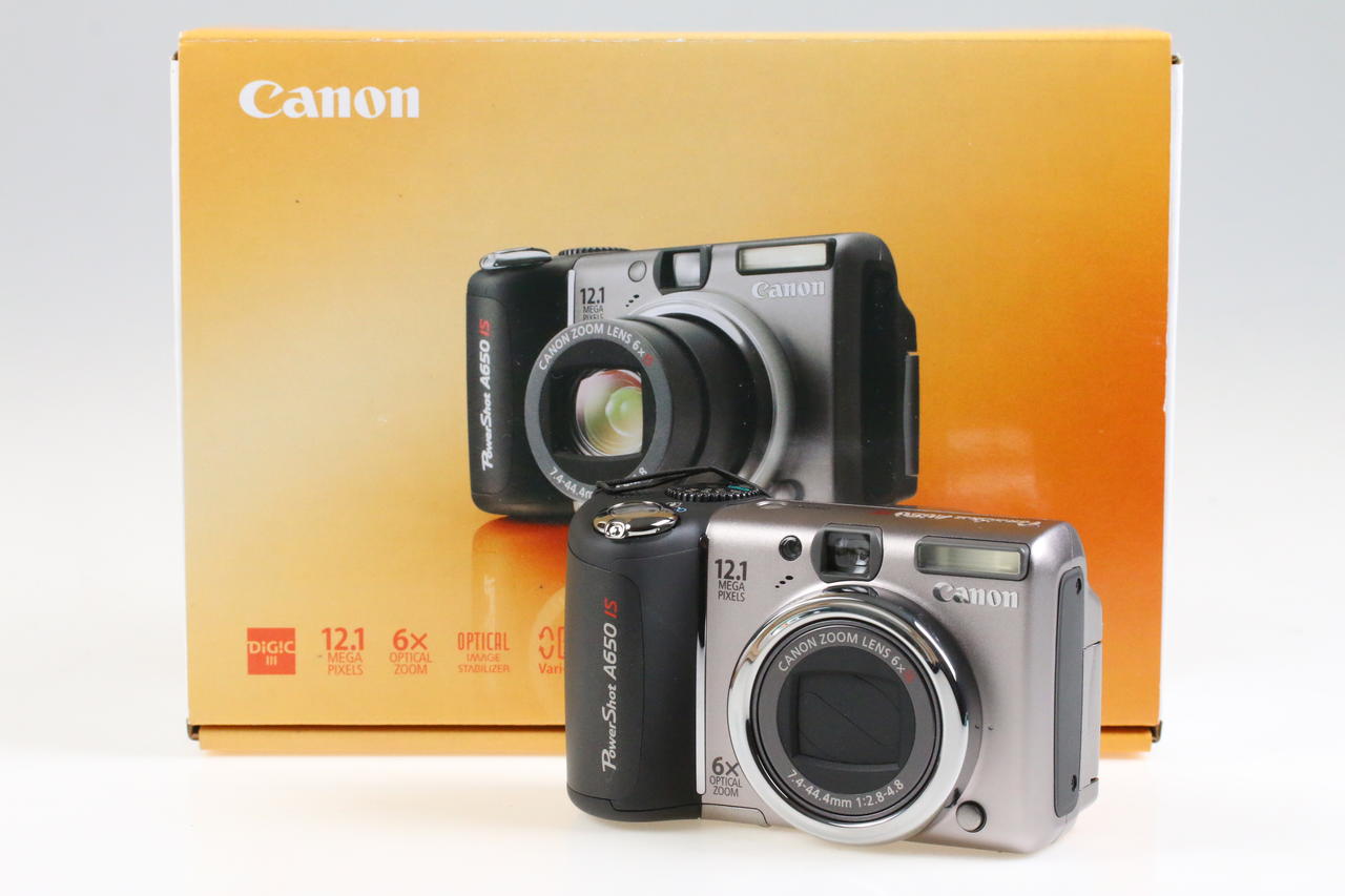 Canon キヤノン PowerShot A650 IS 単三電池 4本使用（ケース付） - www.bjmpmpc.com