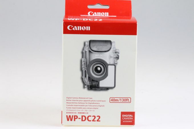 Canon Unterwassergehäuse WP-DC22 für IXUS 80 IS