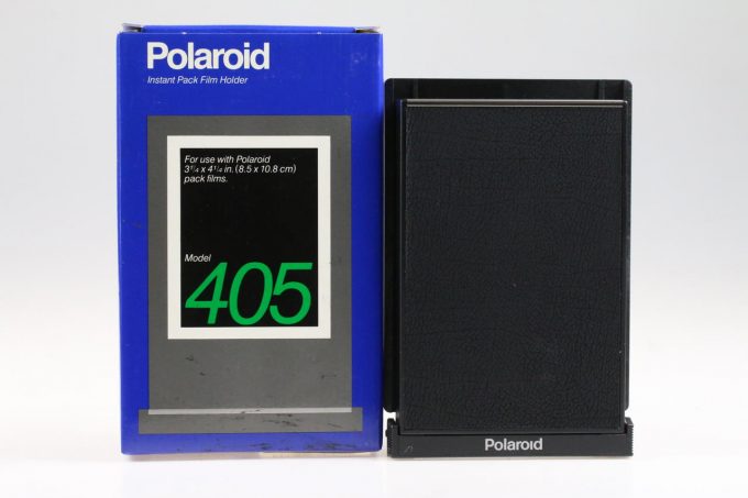 Polaroid Filmkassette 405 für 4x5 internat. Rückteil für 8,3x10,8cm Packs
