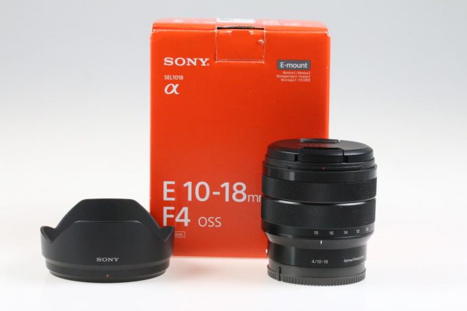 Sony E 10-18mm f/4,0 OSS - #2063846