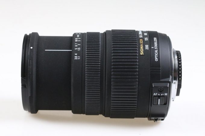 Sigma 50-200mm f/4,0-5,6 HSM DC OS für Nikon AF - #1007095